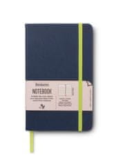 Bookaroo Zápisník A5 - modrý tmavo