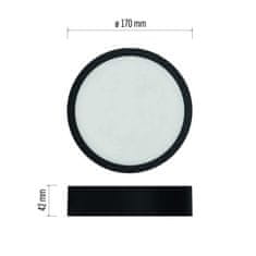 EMOS EMOS LED svietidlo NEXXO čierne, 17 cm, 12,5 W, teplá/neutrálna biela ZM5333