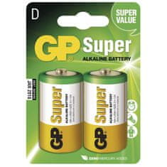 GP Batteries Alkalická batéria GP Super LR20 D 2 ks