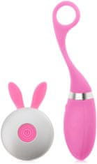 XSARA Vibrační vajíčko s ovladačem vaginální a anální masažér - 12 funkcí - 72188022