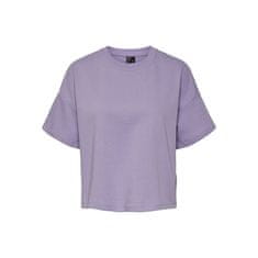 Pieces Dámske tričko PCCHILLI Loose Fit 17118870 Lavender (Veľkosť XL)