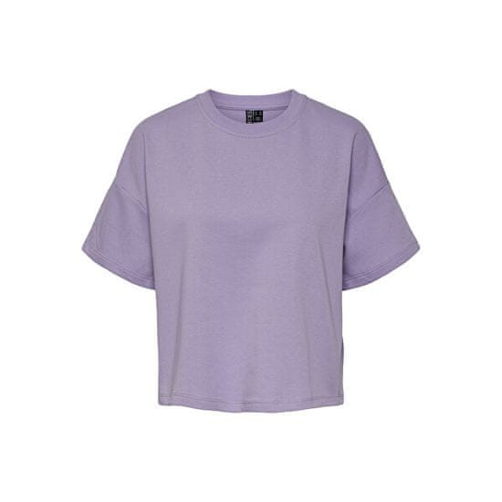 Pieces Dámske tričko PCCHILLI Loose Fit 17118870 Lavender