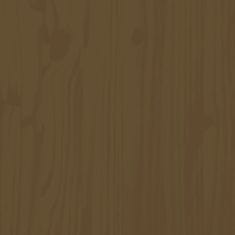 Vidaxl Stolík medovo-hnedý 110x53x117 cm masívne borovicové drevo