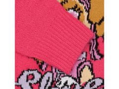 Paw Patrol Paw Patrol Skye Ružový svetrík pre dievčatá, teplý 7-8 let 128 cm