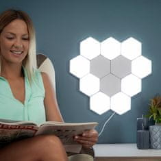 Northix 3x magnetické LED panely s dotykovou funkciou 