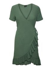 Vero Moda Dámske šaty VMHAYA Regular Fit 10265446 Laurel Wreath (Veľkosť XS)