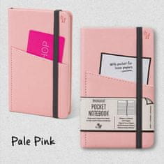 Bookaroo Vreckový zápisník A6 - ružový