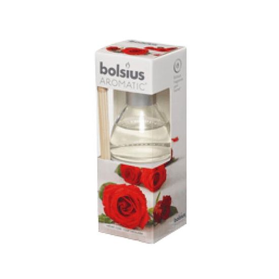 Bolsius Osviežovač vzduchu - difuzér, ruža, objem 45 ml