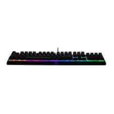 Cooler Master MK110, herná klávesnica, RGB LED, CZ layout, čierna