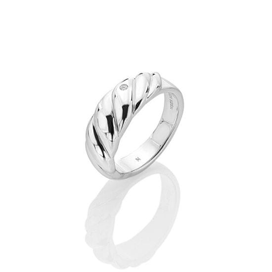 Hot Diamonds Elegantný strieborný prsteň s diamantom Most Loved DR239