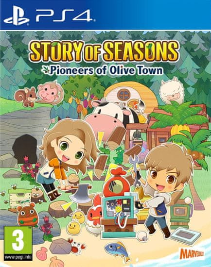 Marvelous Story of Seasons Pioneers of Olive Town (PS4)