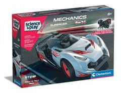 Clementoni Science&Play Mechanické laboratórium: Závodné auto Supercar