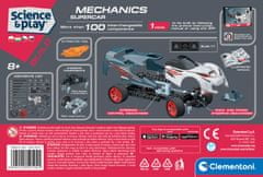 Clementoni Science&Play Mechanické laboratórium: Závodné auto Supercar