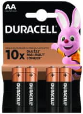 Duracell Duracell Basic alkalická baterie 4 ks (AA)