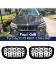 Protec Predná maska BMW X6 F16 2014-2017 ČIERNY DIAMAND