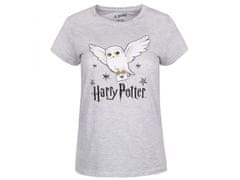sarcia.eu Harry Potter Sivé a ružové letné pyžamo pre dievčatá, krátke rukávy, volány 11-12 let 146/152 cm