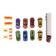 BB-Shop Veľký príves pre vozidlá | Tir + 10 vozidiel