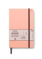 Bookaroo Zápisník A5 - ružový svetlo