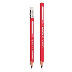 KORES Jumbo trojhranná ceruzka Coach 3/4 dĺžka s gumou 3 ks