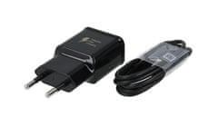 SAMSUNG Originálna nabíjačka EP-TA20EBE + micro USB ECBDU4EBE čierna 2A 32306
