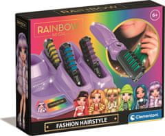 Clementoni Rainbow High Hrebeň s farebnými kriedami na vlasy