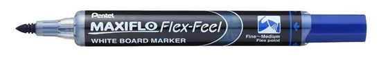 Pentel Popisovač na biele tabule Maxiflo Flex-Feel - modrý