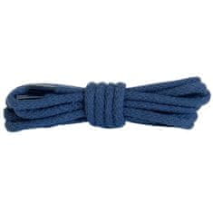 Kaps Okrúhle modré bavlnené šnúrky do topánok dĺžka 45 cm