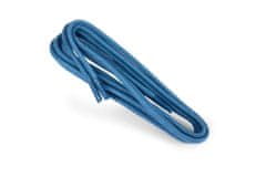 Kaps Okrúhle bledo modré voskované šnúrky do topánok dĺžka 75 cm