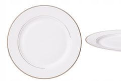 Ambition Porcelánový tanier okrúhly biely 27 cm