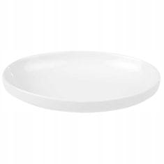 Ambition Porcelánový tanier na občerstvenie biely 14 cm