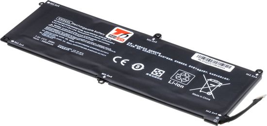 T6 power Batéria pre notebook Hewlett Packard 753329-1C1, Li-Poly, 7,4 V, 3980 mAh (29 Wh), čierna