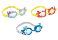 Intex Brýle plavecké 3 barvy 3 až 8 let