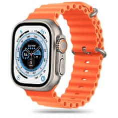 Tech-protect Remienok Iconband Pro Apple Watch 4 / 5 / 6 / 7 / 8 / 9 / Se / Ultra 1 / 2 (42 / 44 / 45 / 49 Mm) Orange