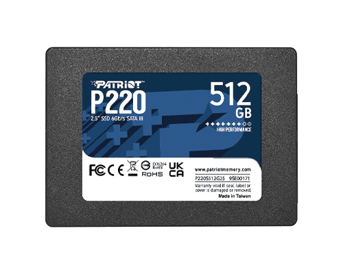 P220/512GB/SSD/2.5"/SATA/3R