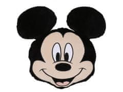 Disney Disney Mickey Mouse Dekoračný vankúš, mäkký, čierny 49x42 cm
