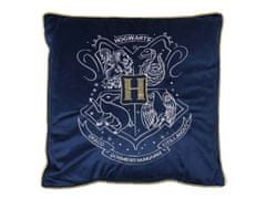 sarcia.eu Harry Potter Vankúš námorníckej modrej, štvorcový, velúr, 40x40 cm