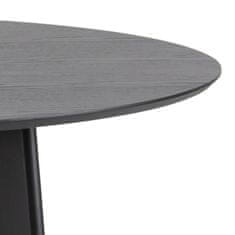 Actona Okrúhly jedálenský stôl 140 cm Roxby čierny