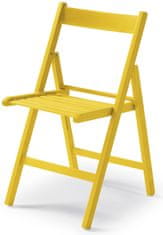 Mercury skládací stolička SMART žltá