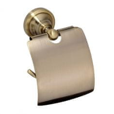 BEMETA BEMETA RETRO bronz: Držiak toaletného papiera s krytom 144112017 - Bemeta