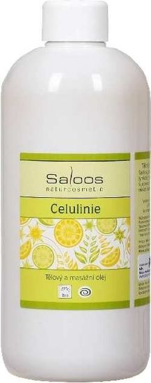 Saloos Bio masážny olej Celulínia 500ml