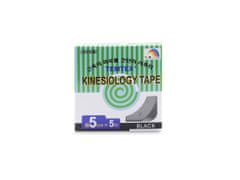 TEMTEX kinesiotape Classic - 5cmx5m - čierny