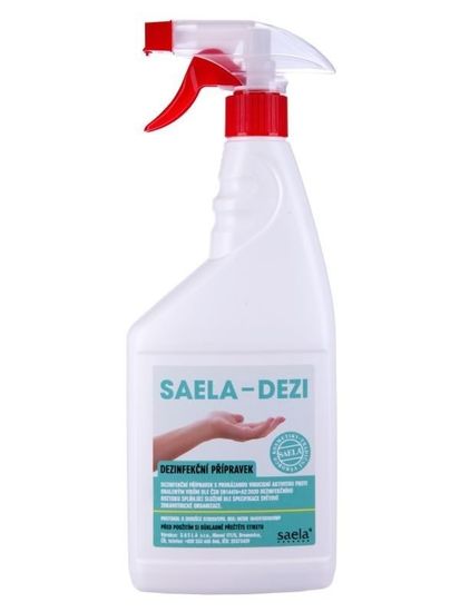 SAELA - Dezi - dezinfekcia na ruky s rozprašovačom 750ml