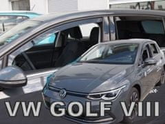 HEKO Ofuky okien VW Golf VIII 5-dver. 2020 (+zadný)