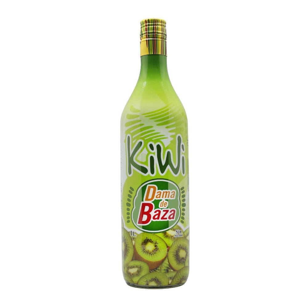 WEBHIDDENBRAND Dama de Baza Kiwi 1,0L - Koktailový sirup s príchuťou kiwi 0,0% alk.