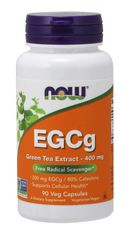 NOW Foods Extrakt zeleného čaju s EGCg, 400 mg, 90 rastlinných kapsúl