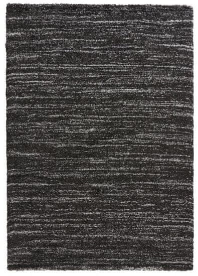 Mint Rugs Kusový koberec Nomadic 102695 Schwarz Grau Meliert