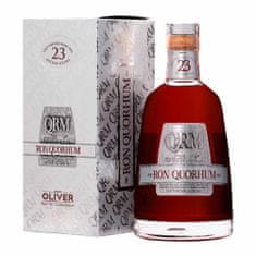 Oliver & Oliver Rum Ron Quorhum 23 y.o., darčekové balenie 0,7 l