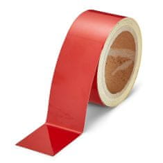 TeSe Reflexná páska samolepiaca červená 50mm x 10m