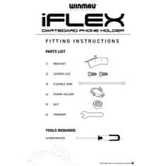 Winmau I-Flex Dartboard Mobile Holder - Držák na telefon