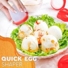 HOME & MARKER® Silikónová súprava na varenie vajec s nepriľnavým povrchom (6 ks) | BOILCUP